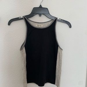 Madewell racerback crop tank